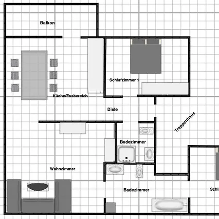 Appartement Hexenstuben - 4 Dtv Sterne